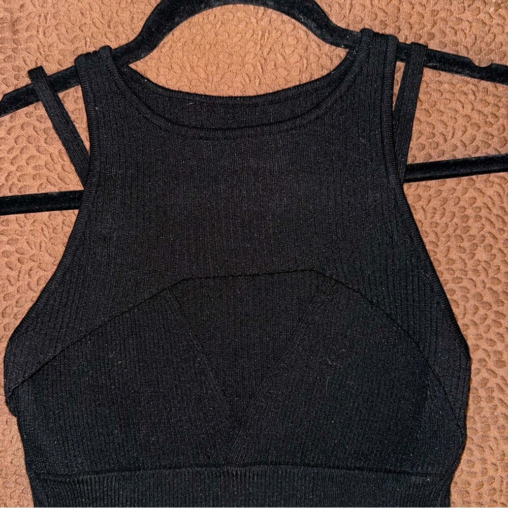 Cider Crop Top Bra-Style with Overlay